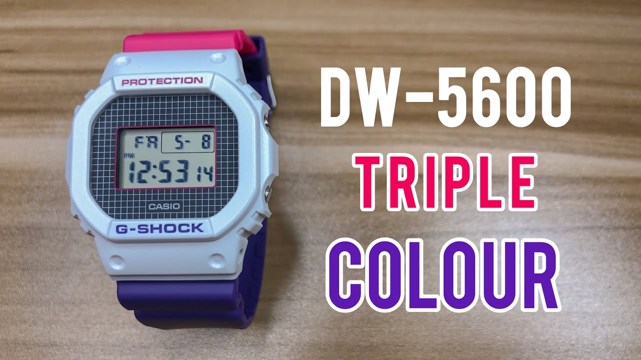 G-SHOCK DW-5600THB-7 ORIGINAL WATCH REVIEW