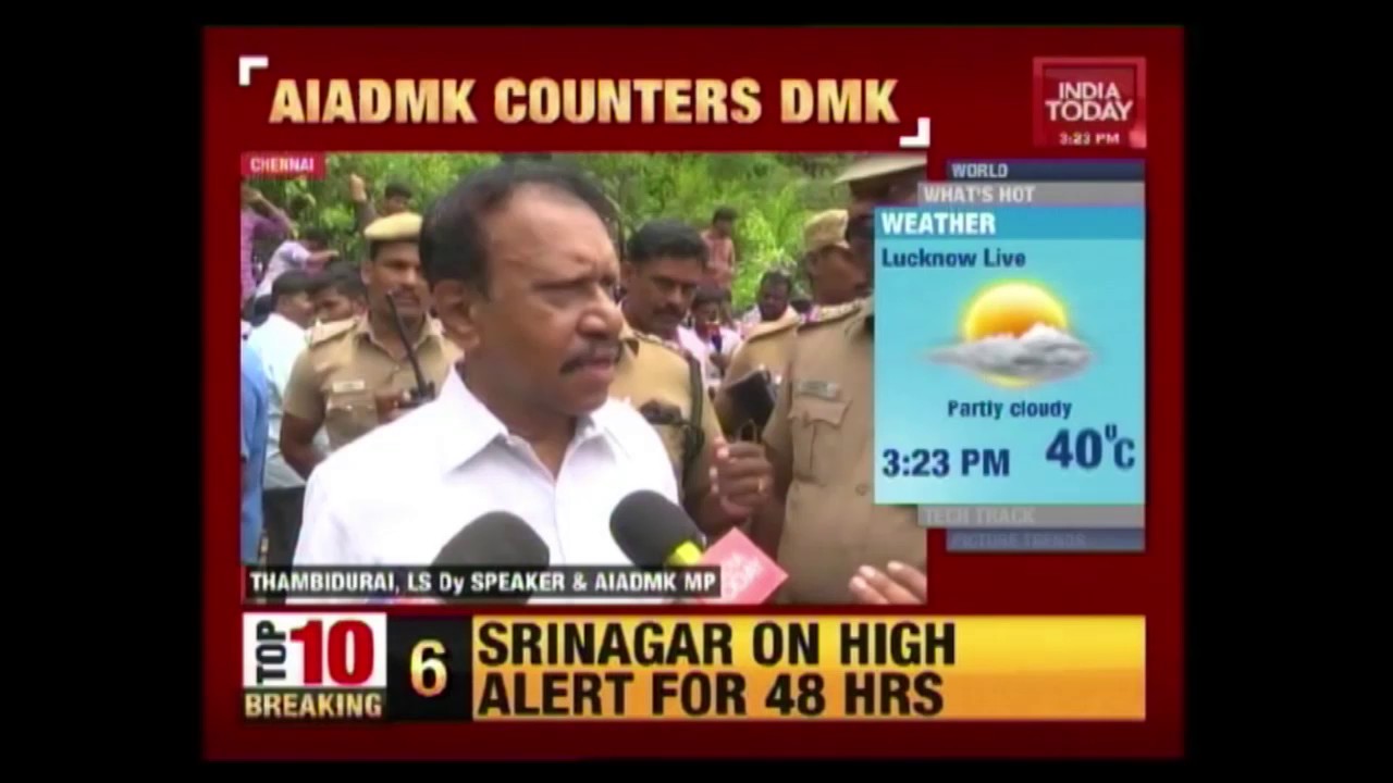 AIADMK Counters DMK Over Horse Trading Charges