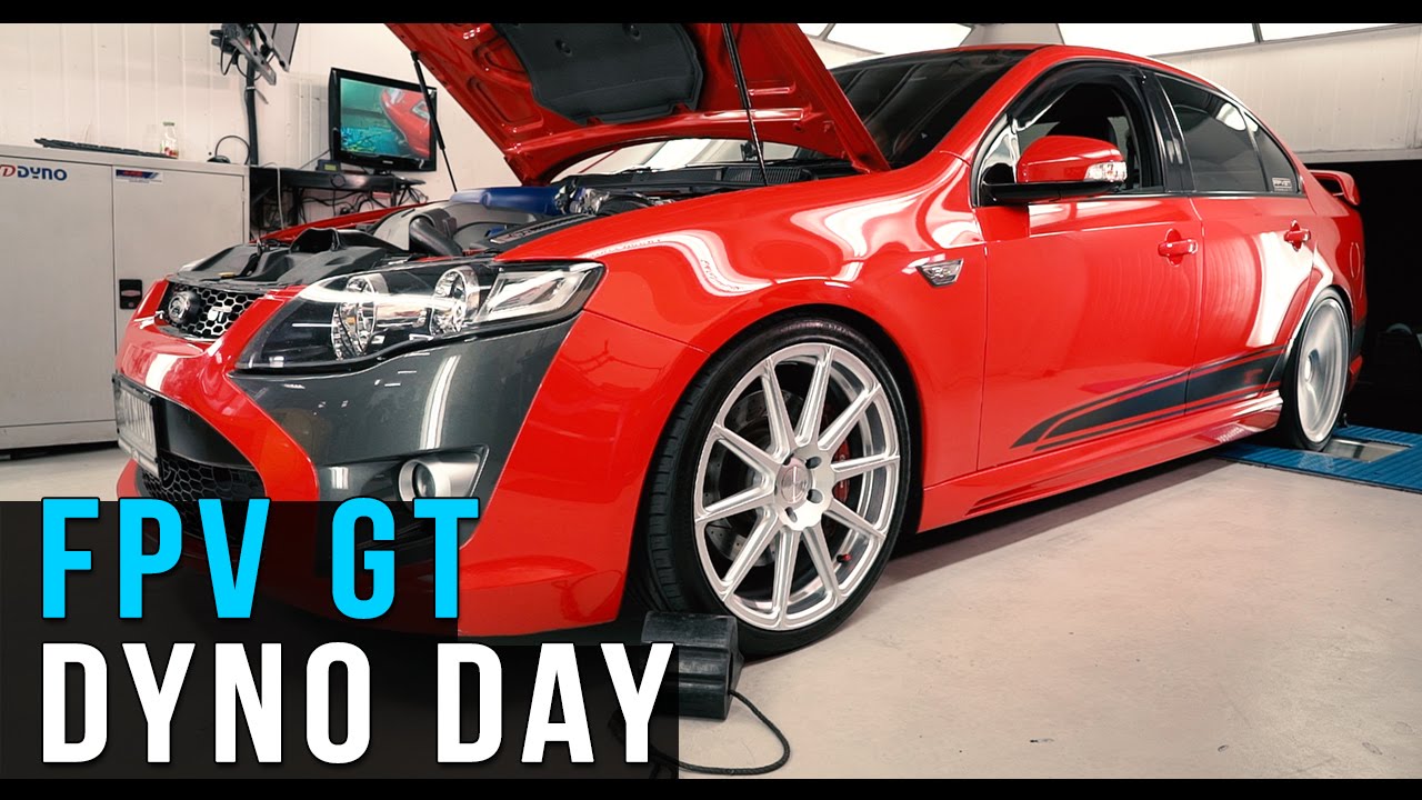 Ford FPV GT dyno day @ APS