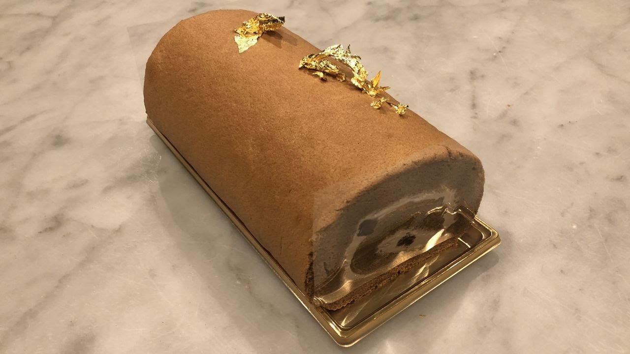 パティスリーカメリア銀座のほうじ茶ロールの作り方（SweetsPlease作成）