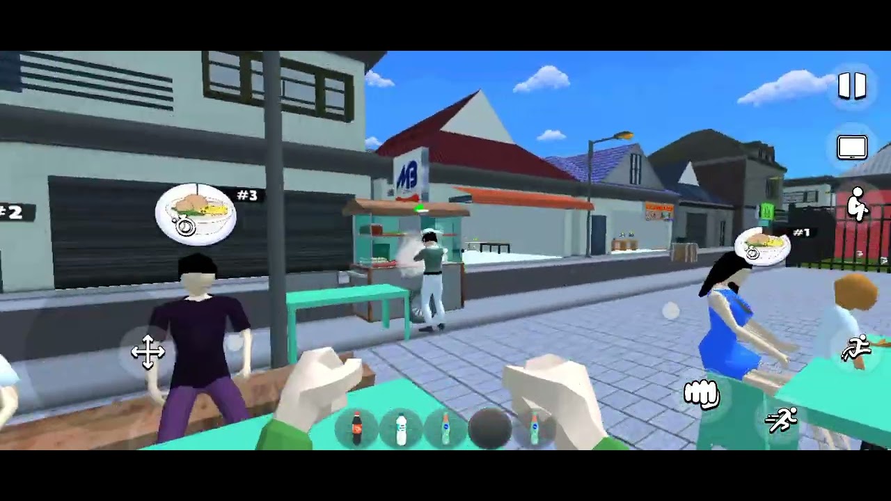 Saya bermain bakso simulator, semuga terhibur