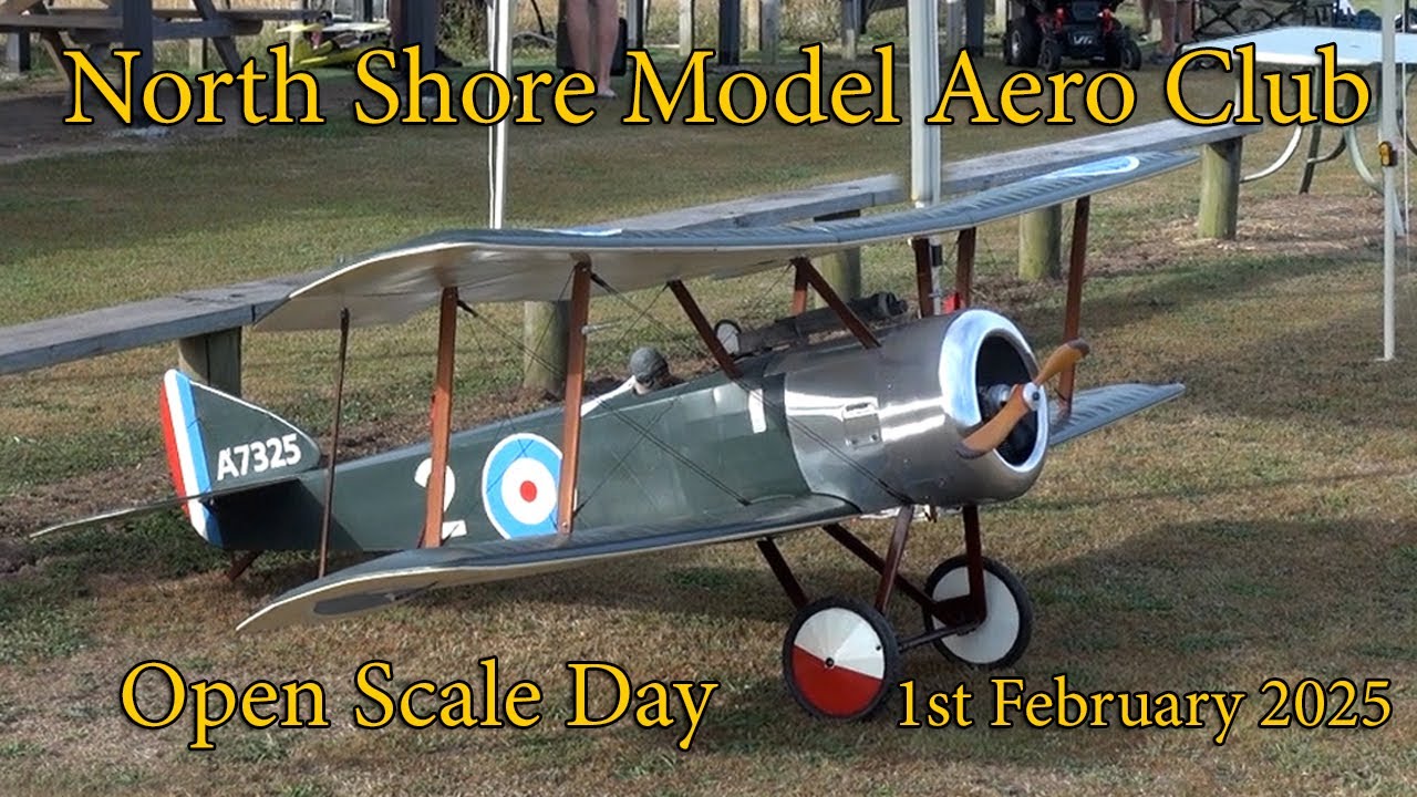 North Shore Model Aero Club - Open Scale Day Feb 2025