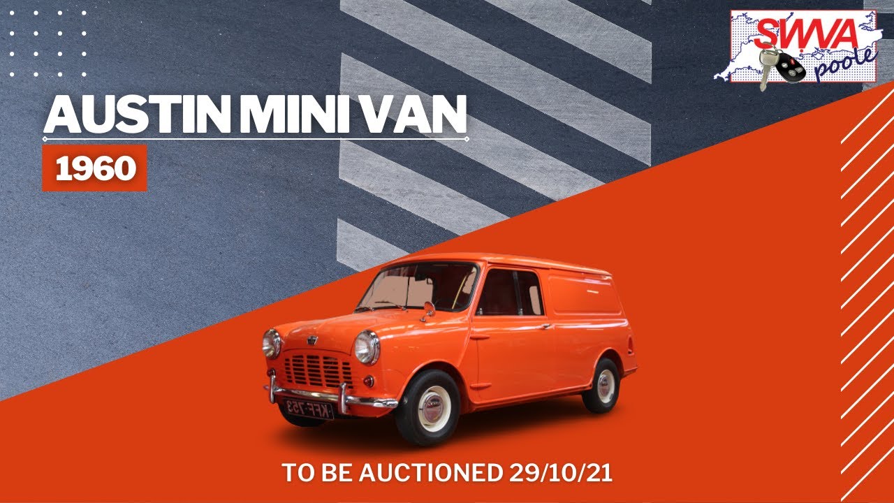Lot 49 - Austin Mini Van 1960 | SWVA October Classic Sale