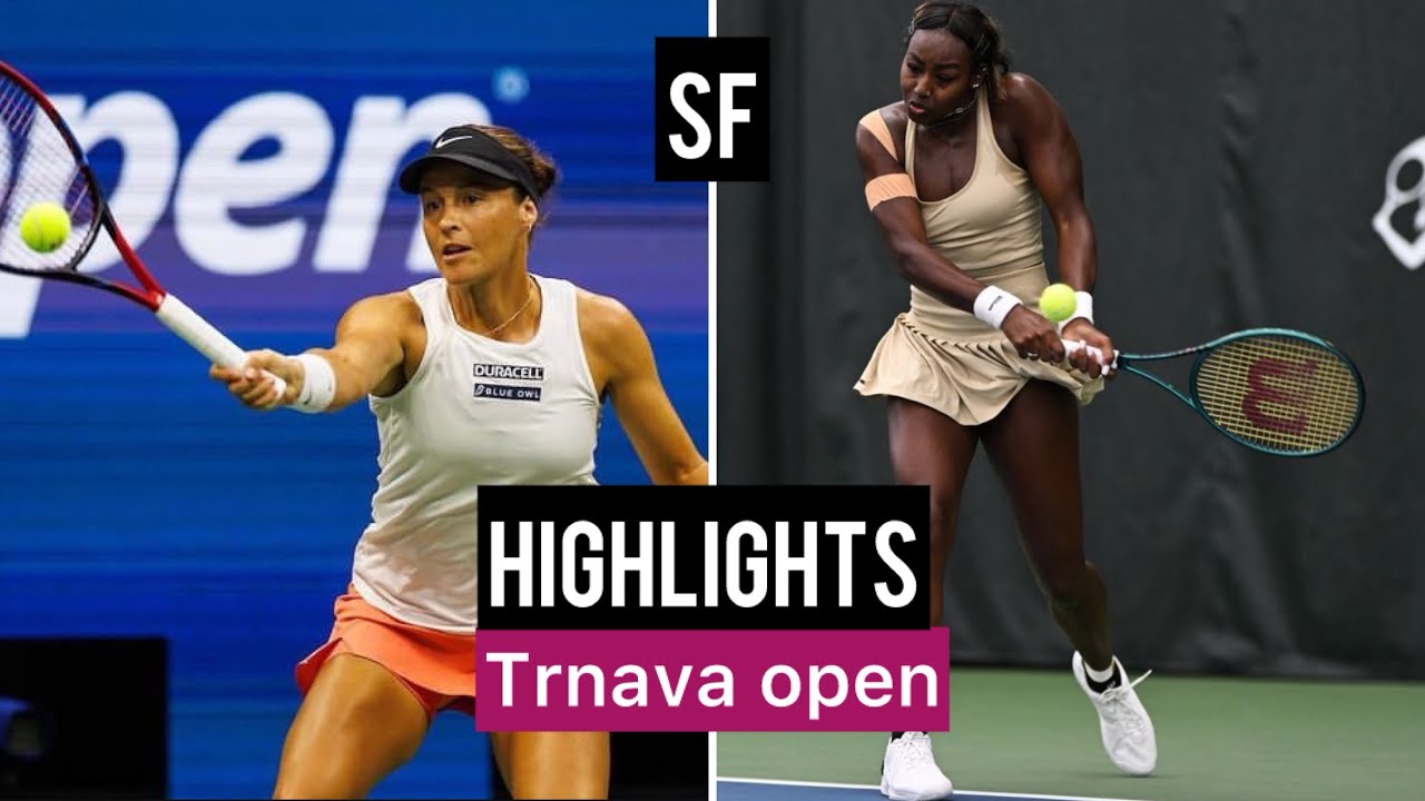 Tatjana Maria vs Alycia Parks | SF Trnava OPEN 2 2024 Highlights