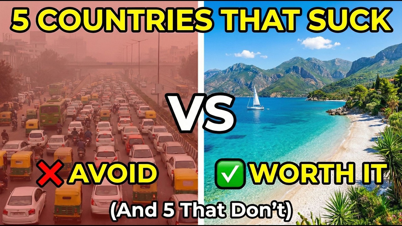 5 Countries That Actually SUCK (And 5 That Don't)