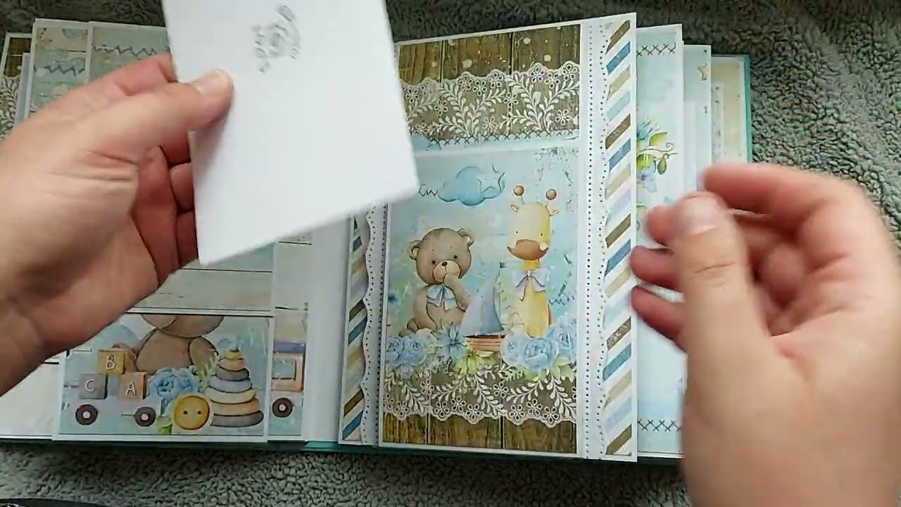 Album na chrzest święty z kolekcji Hello Little Boy Craft o'Clock