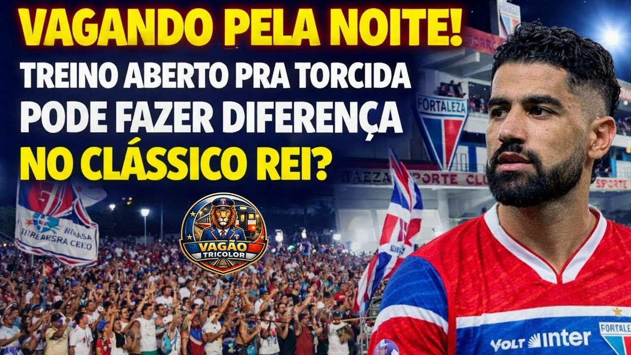 VAGANDO PELA NOITE! TREINO ABERTO PRA TORCIDA PODE FAZER DIFERENÇA NO CLÁSSICO REI?
