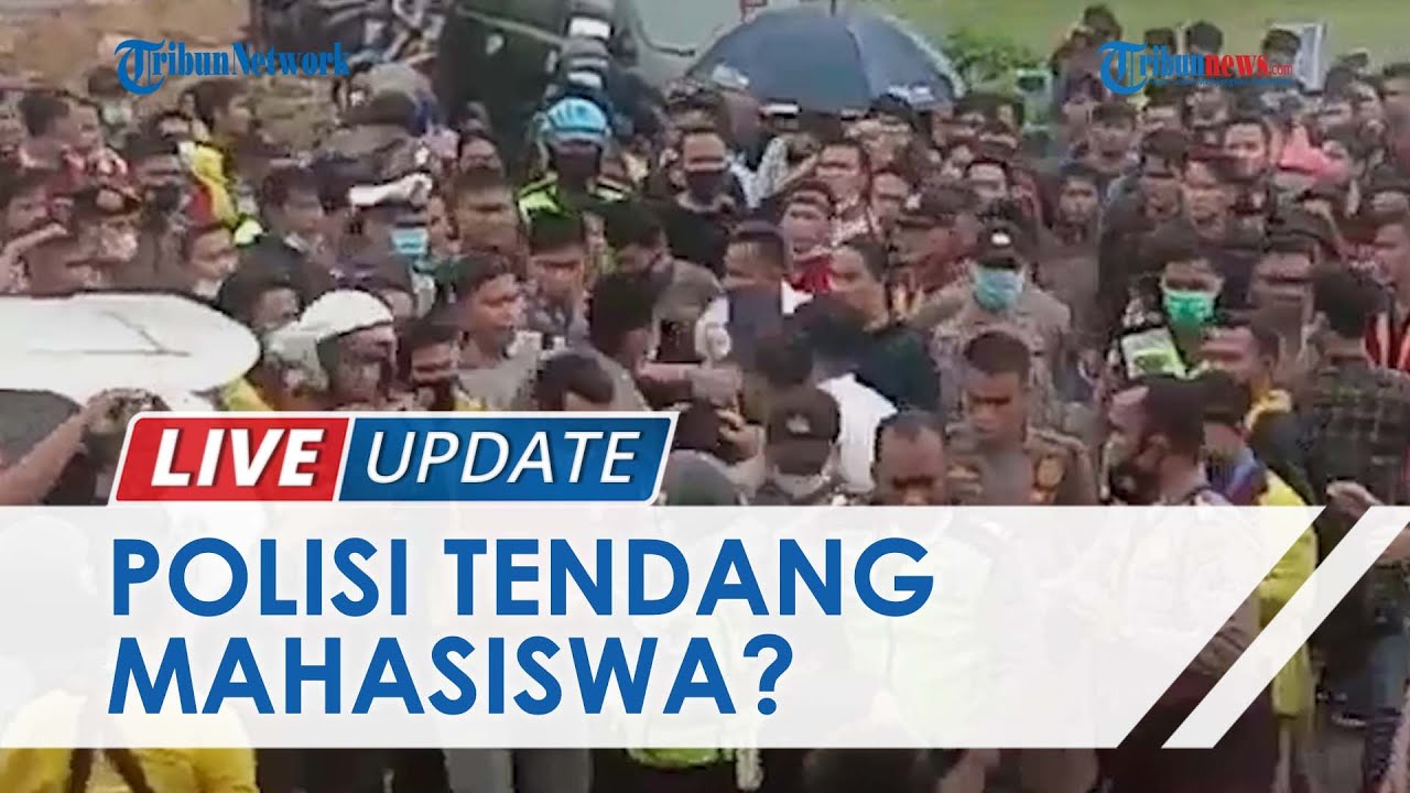 Kapolres Nias Selatan Buka Suara Terkait Video Viral Anggotanya Tendang Mahasiswa saat Demo