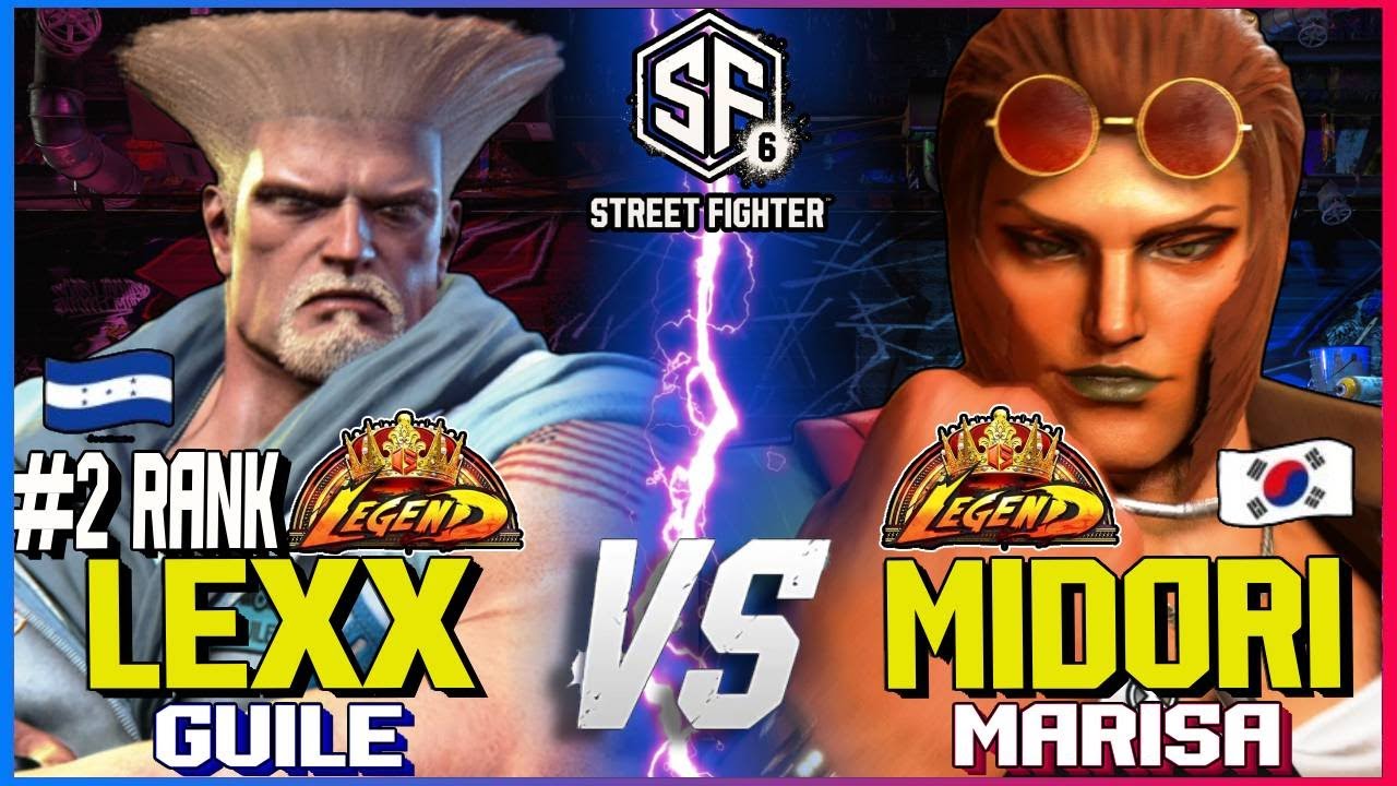 SF6 ▰ Lexx (#1 Ranked Guile) Vs Midori (Marisa) ▰ Street Fighter 6 High level Gameplay
