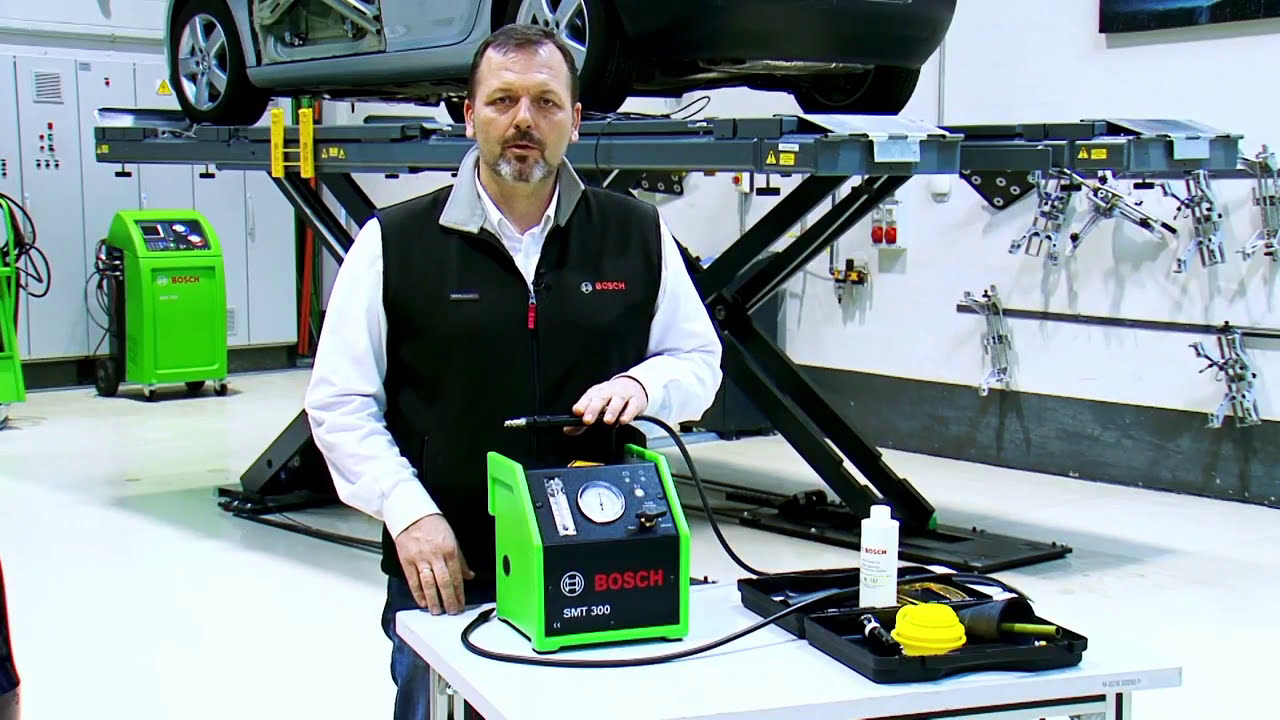 Assim funciona o verificador de fugas SMT 300 da Bosch | Bosch Automóvel