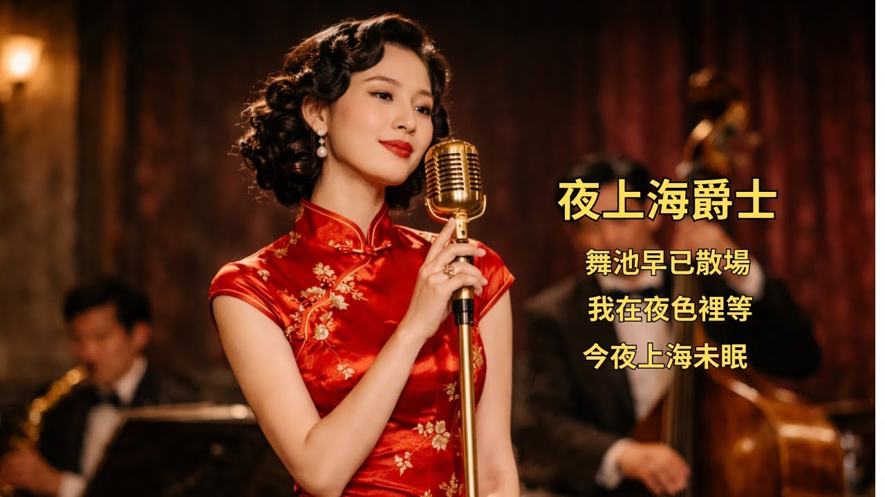 夜上海爵士｜十 分钟舊上海 Jazz 歌集｜夜色慢歌・復古旋律