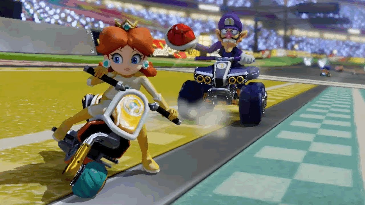Mario Kart 8 - Mushroom Cup 150cc (Daisy Gameplay)