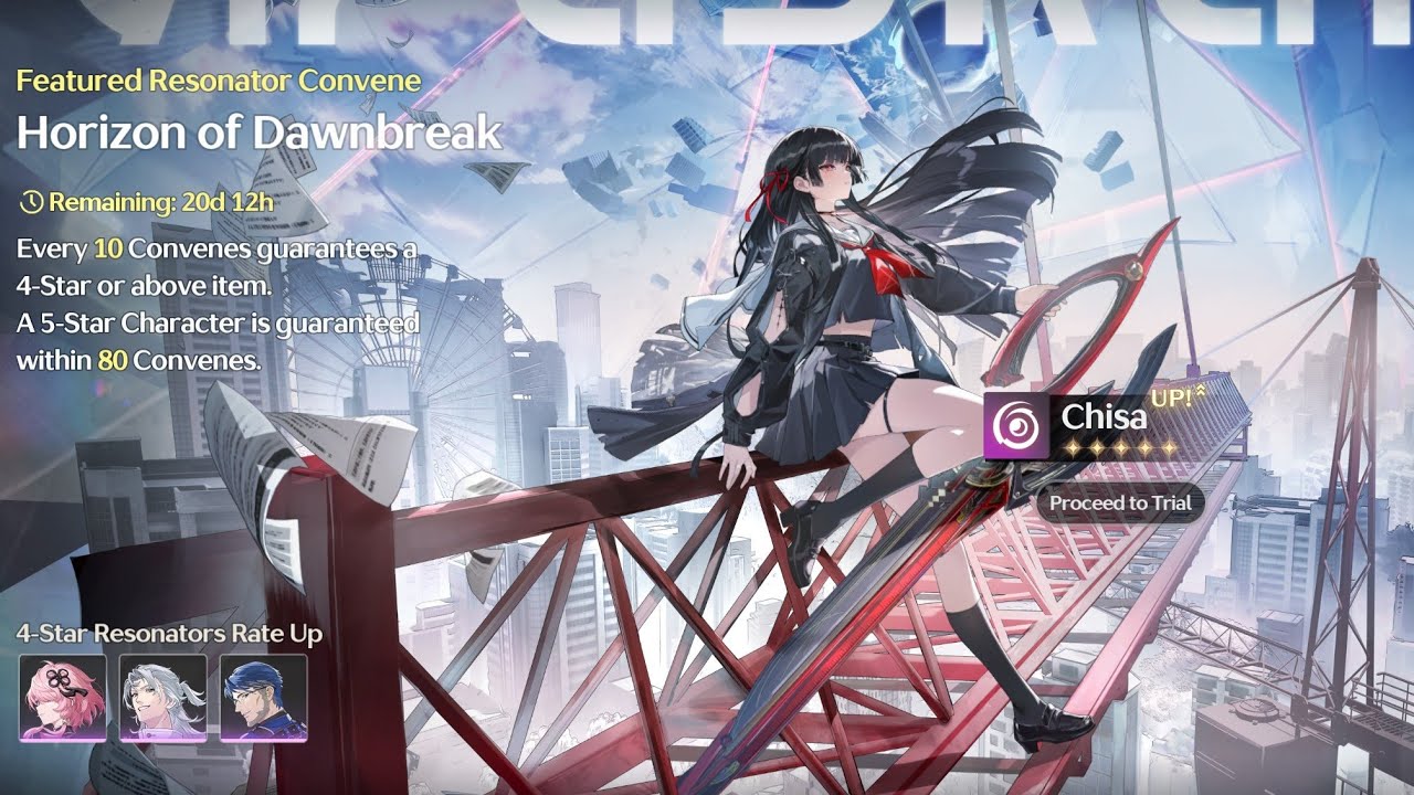 Banner Pulls for S6R1 Chisa | Wuthering Waves