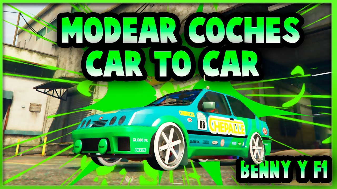 *CAR to CAR*  COMO MODEAR COCHES / PONER RUEDAS DE F1 Y BENNYS CAR TO CAR MASIVO EN GTA ONLINE