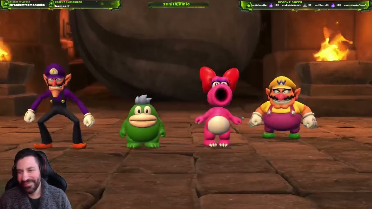 Mario party with Silver/dingus/Jed did we end up in 4th or win it again?