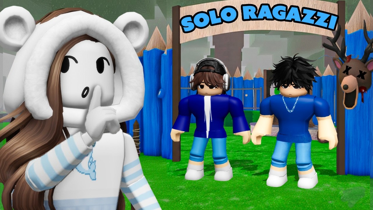 entro di nascosto in una base solo per ragazzi su 99 notti su roblox.
