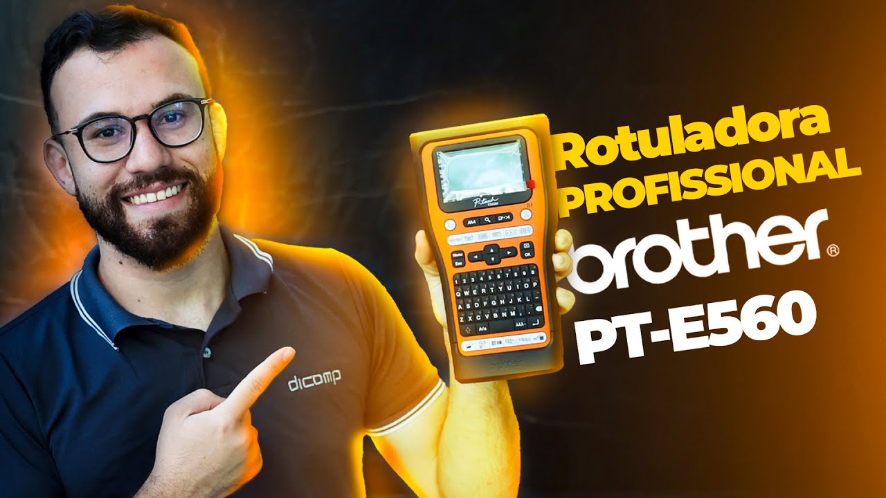 ROTULADOR PROFISSIONAL! Rotulador Brother Pte560Btvp