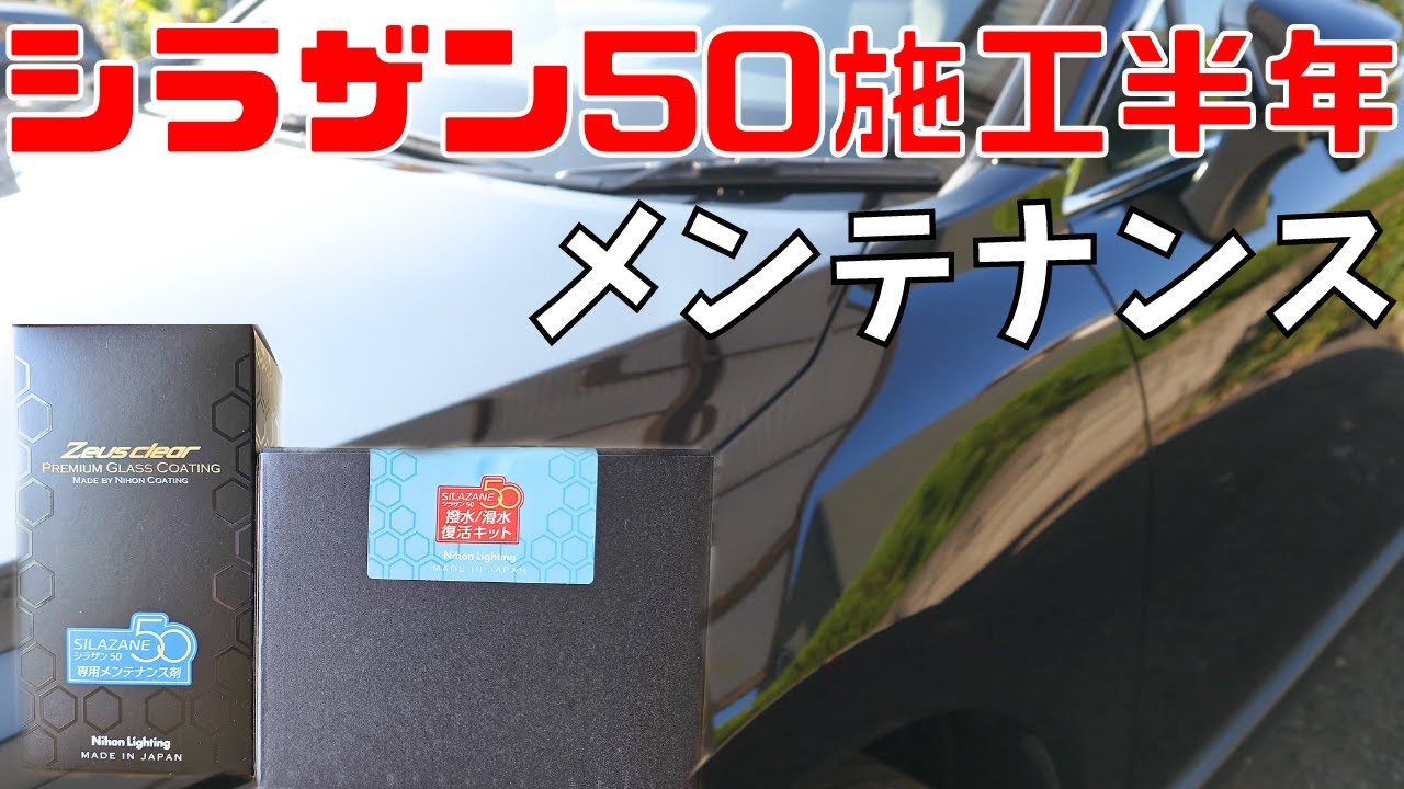 【シラザン50 施工半年経過】トヨタ ハリアーのメンテナンス洗車#洗車 #徹底洗車