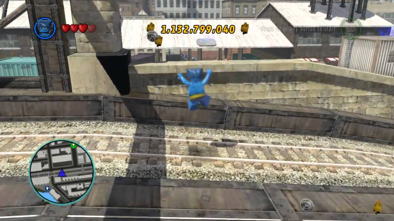 LEGO Marvel Super Heroes The Video Game - Beast free roam
