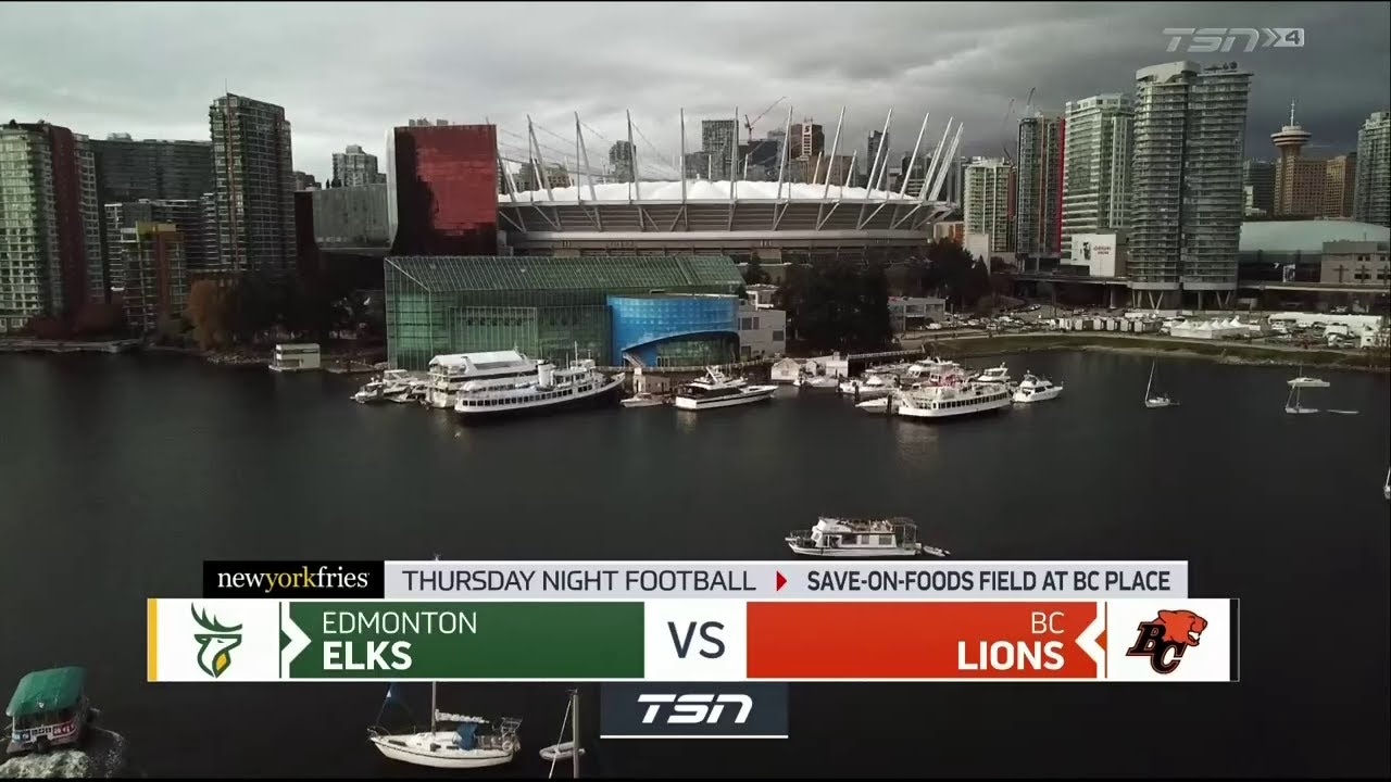 Edmonton Elks vs BC Lions Week 4 Full Game 2024