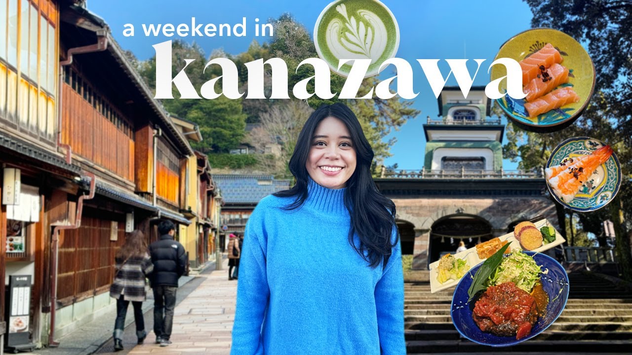 Kanazawa Japan Travel VLOG 2025 | sightseeing, cafe hopping