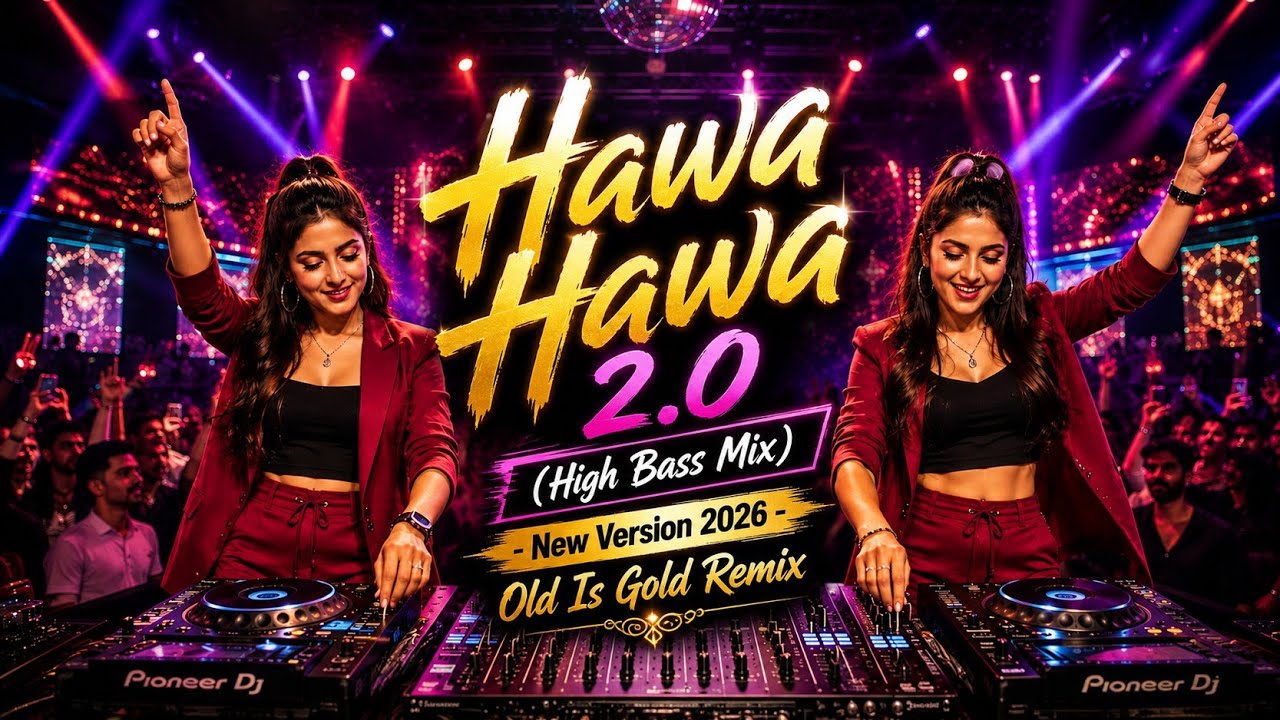 Hawa Hawa 2.0 (High Bass Mix) - New Version 2026 | Dj Remix Song| Old Is Gold Remix