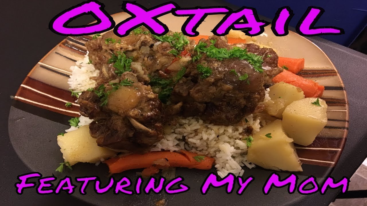 Oxtails in Power pressure cooker XL/How to cook oxtails  ( with special guest my Mom )