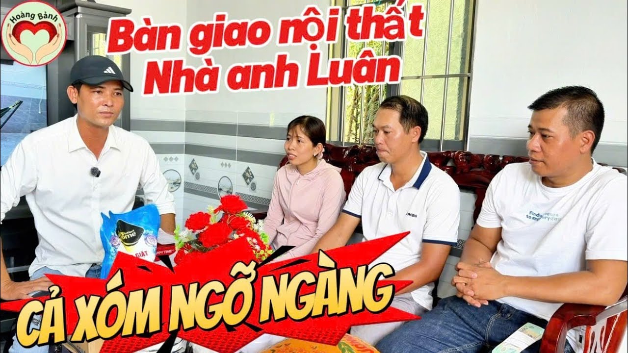 B&Agrave;N GIAO nội thất nh&agrave; anh Lu&acirc;n thợ hồ khiến ai cũng bất ngờ 