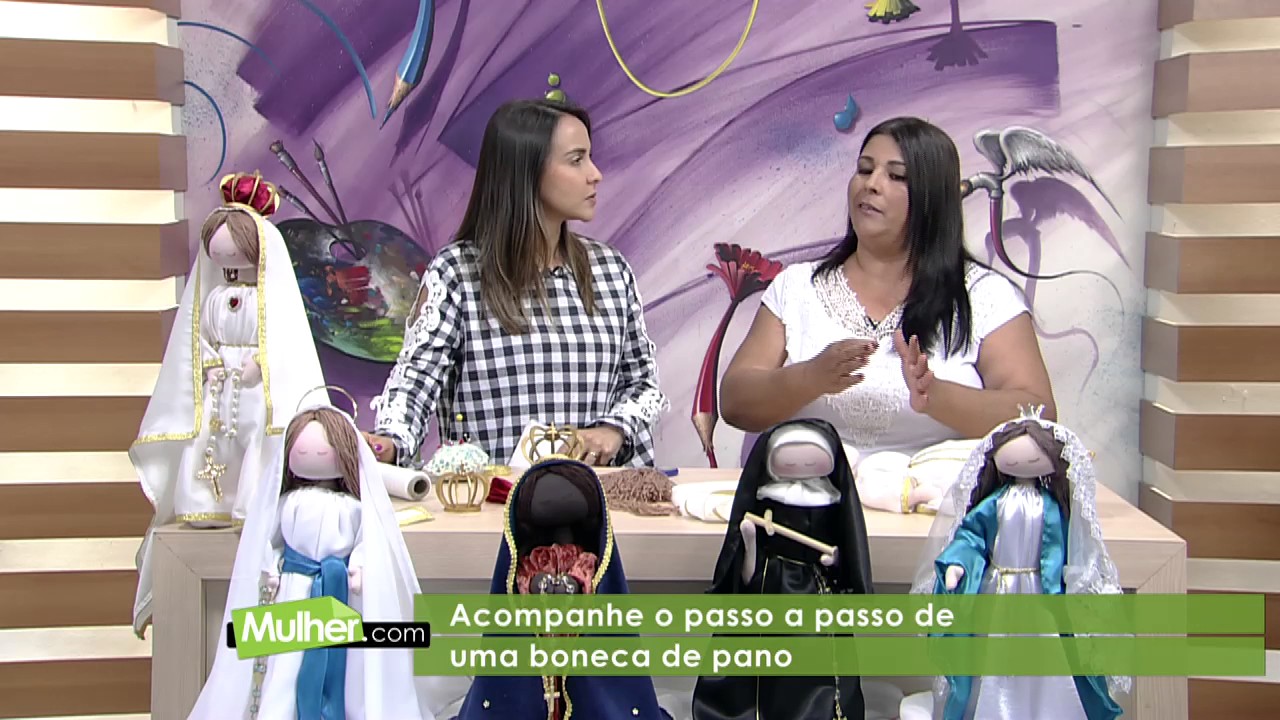 Boneca de Pano por Silvia Torres - 22/04/2017 - Mulher.com - P2/2