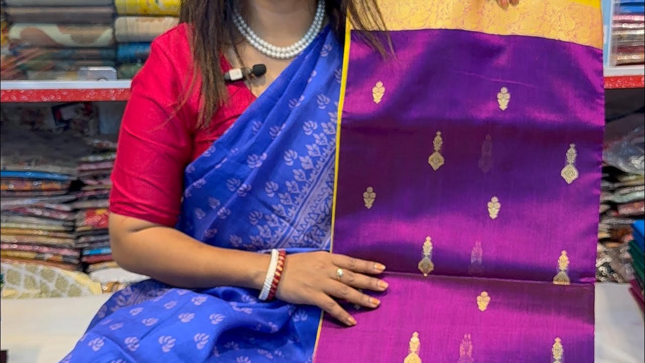 Pure Madurai silk saree l l booking WhatsApp 9153829442