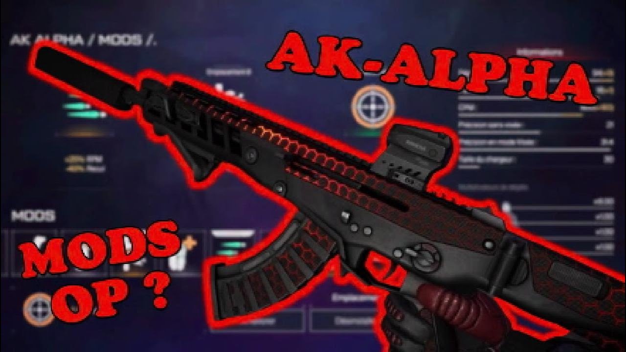 WARFACE LES MODS DE L'AK-ALPHA SONT INSANE !