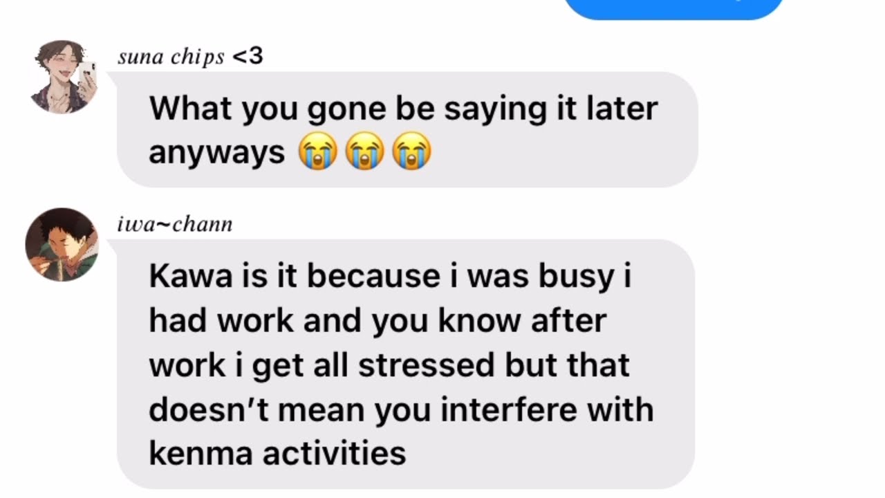 The bottoms go clubbing😩...they got caught// haikyuu texts