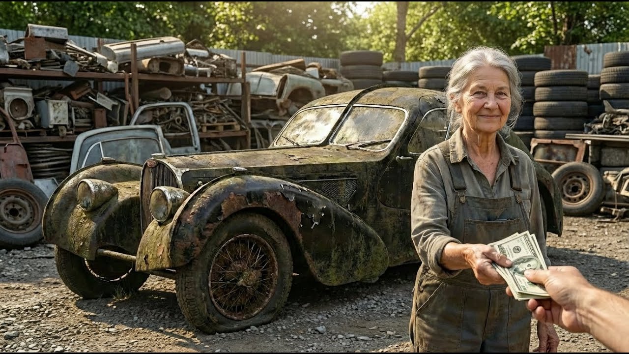 ASMR Restoration of 1938 Bugatti Atlantic Sold for $5000 - Oddly Satisfying