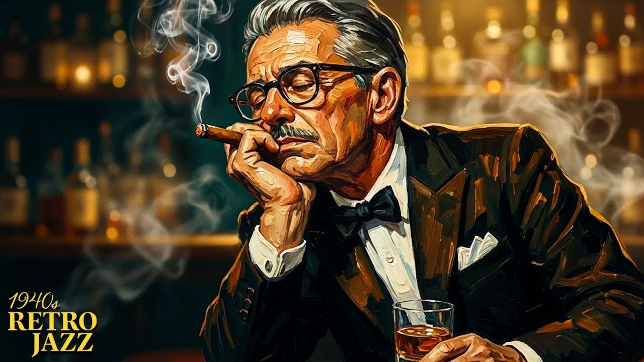 1940s Vintage Bar Jazz &ndash; Gentle Jazz for Lonely Evenings