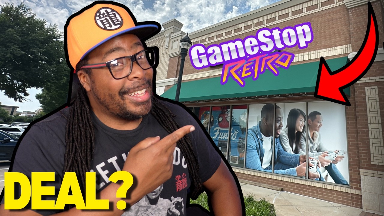 Новый ретро-магазин Gamestop - это ХОРОШО!!