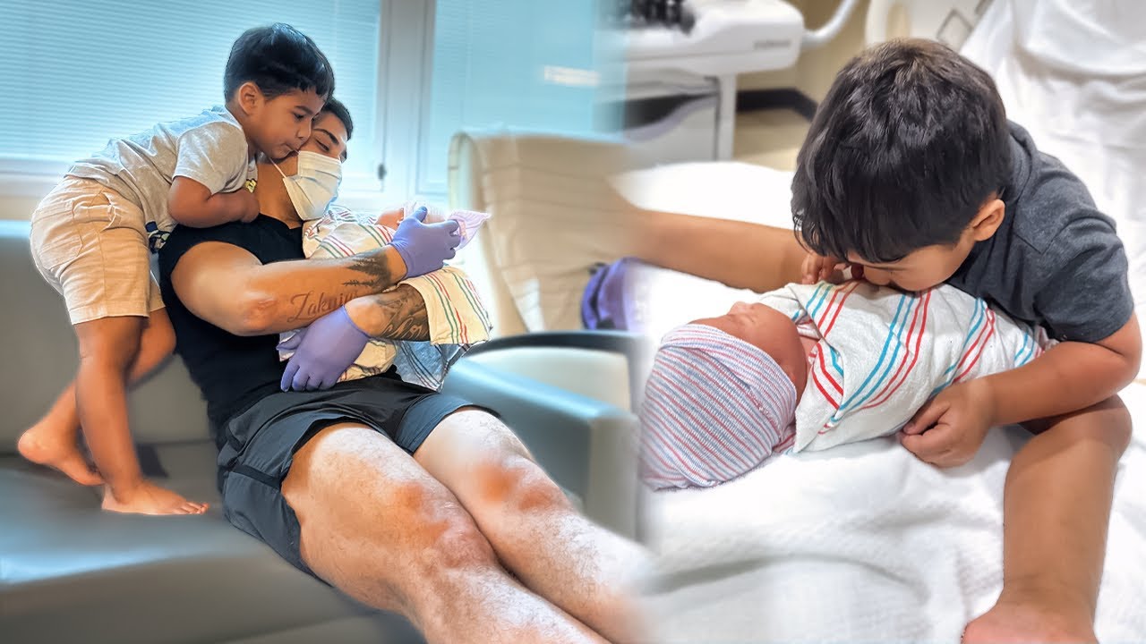 ZAKYIUS Meets His BABY SISTER For The First Time!