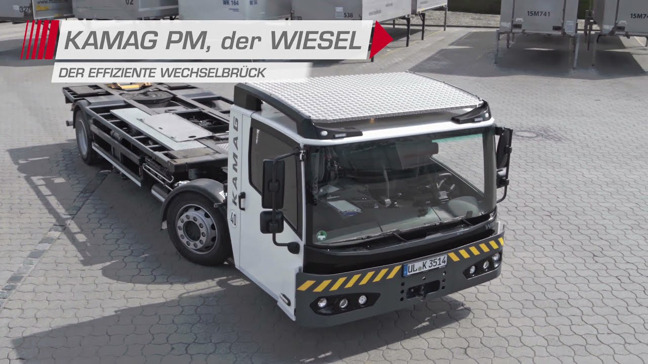 KAMAG PM, der effiziente Wechselbrückenhubwagen