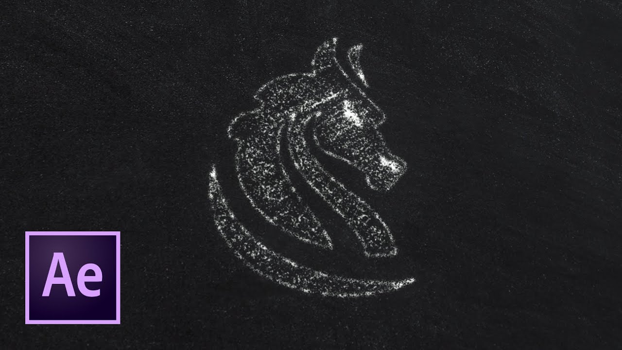 Chalkboard Doodle Logo Animation Tutorial in After Effects