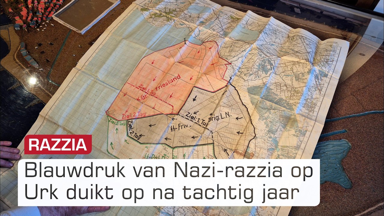 Blauwdruk Nazi-razzia na 80 jaar terug op Urk | Omroep Flevoland