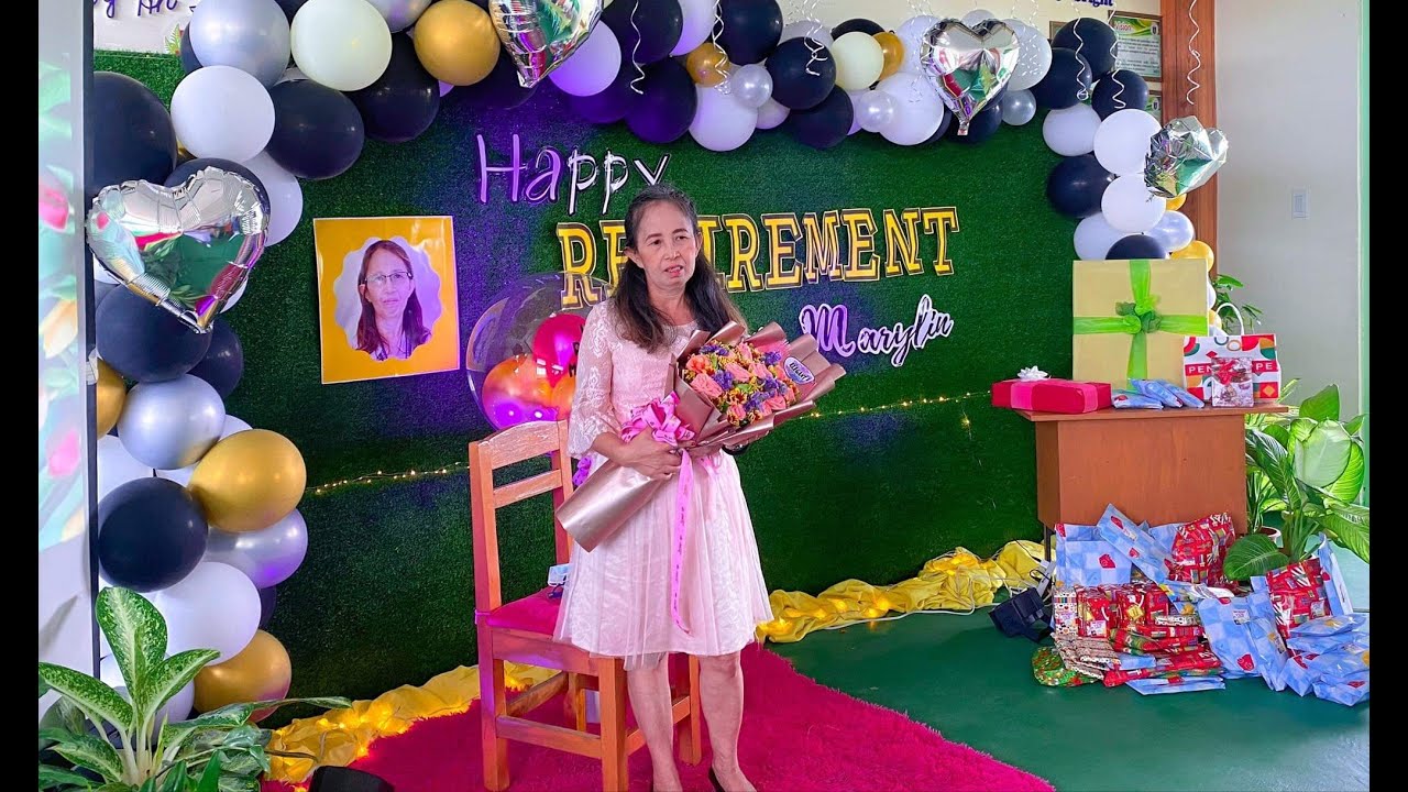 Maam Marilyn's Retirement Program. (Informal Hosting♥️♥️♥️)