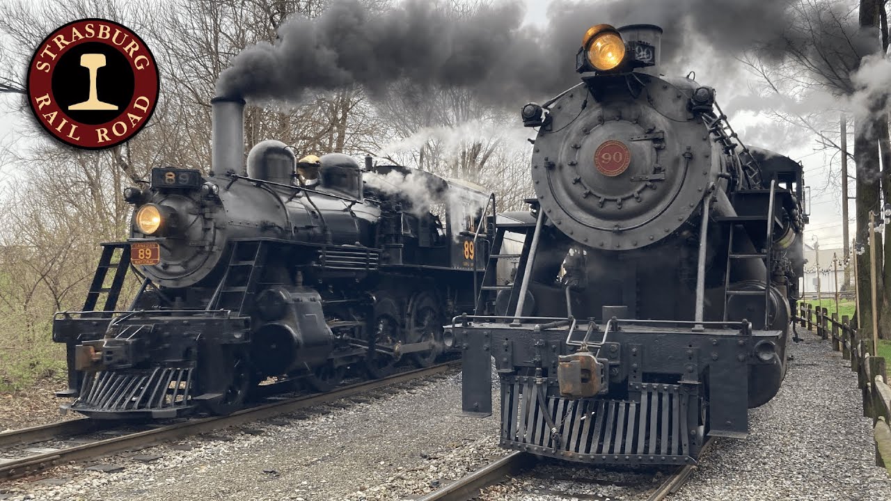 Strasburg 90 and 89 - Hands on the Throttle - April 1, 2023