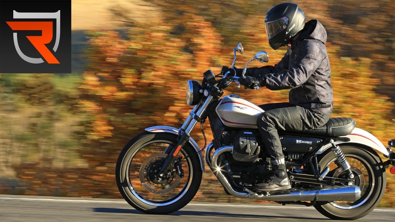 2017 Moto Guzzi V9 Roamer First Test Review Video | Riders Domain