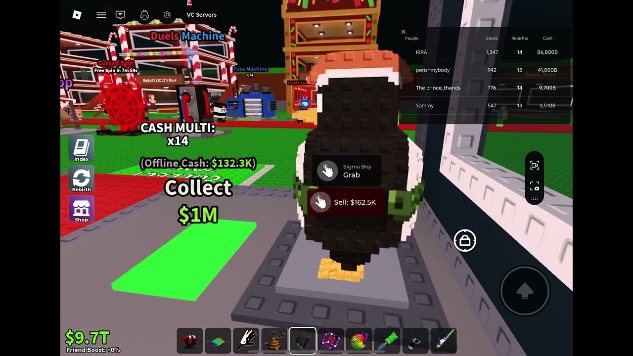Going into public servers with a empty base
