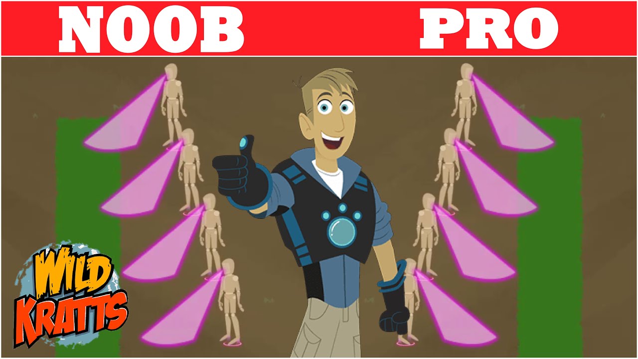 NOOB vs PRO ❤ Wild Kratts Baby Animals Rescue 🎄🎄🎄