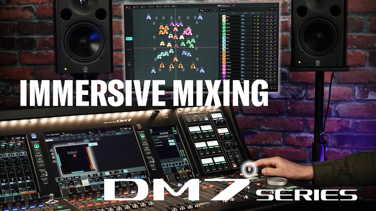 DM7 Series Feature Vlog: Immersive Mixing with AFC Image