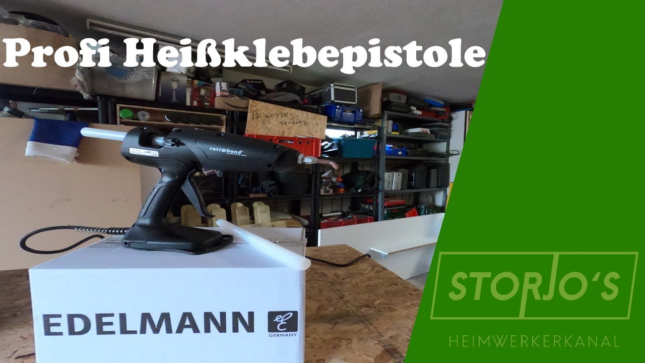 Profi Heißklebepistole | Fußleisten und Kabelkanal anbauen