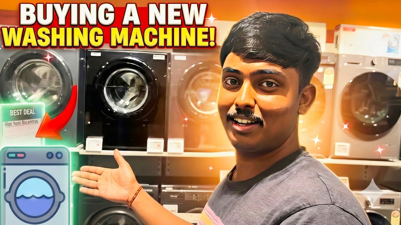 Aaj Hum Naya Washing Machine Lane Aaiye | आज हम नया वाशिंग मशीन लेने आए हैं 