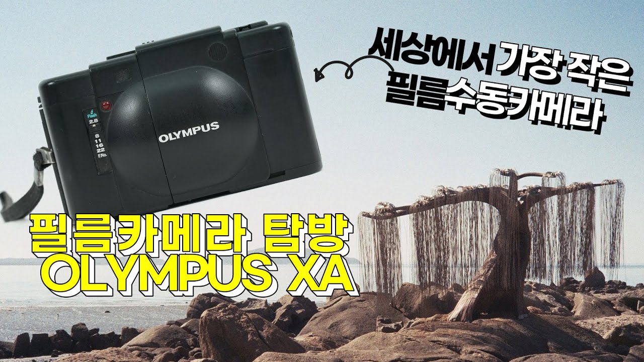 세상에서 가장 작은 필름 수동카메라 OLYMPUS XA | 올림푸스 XA