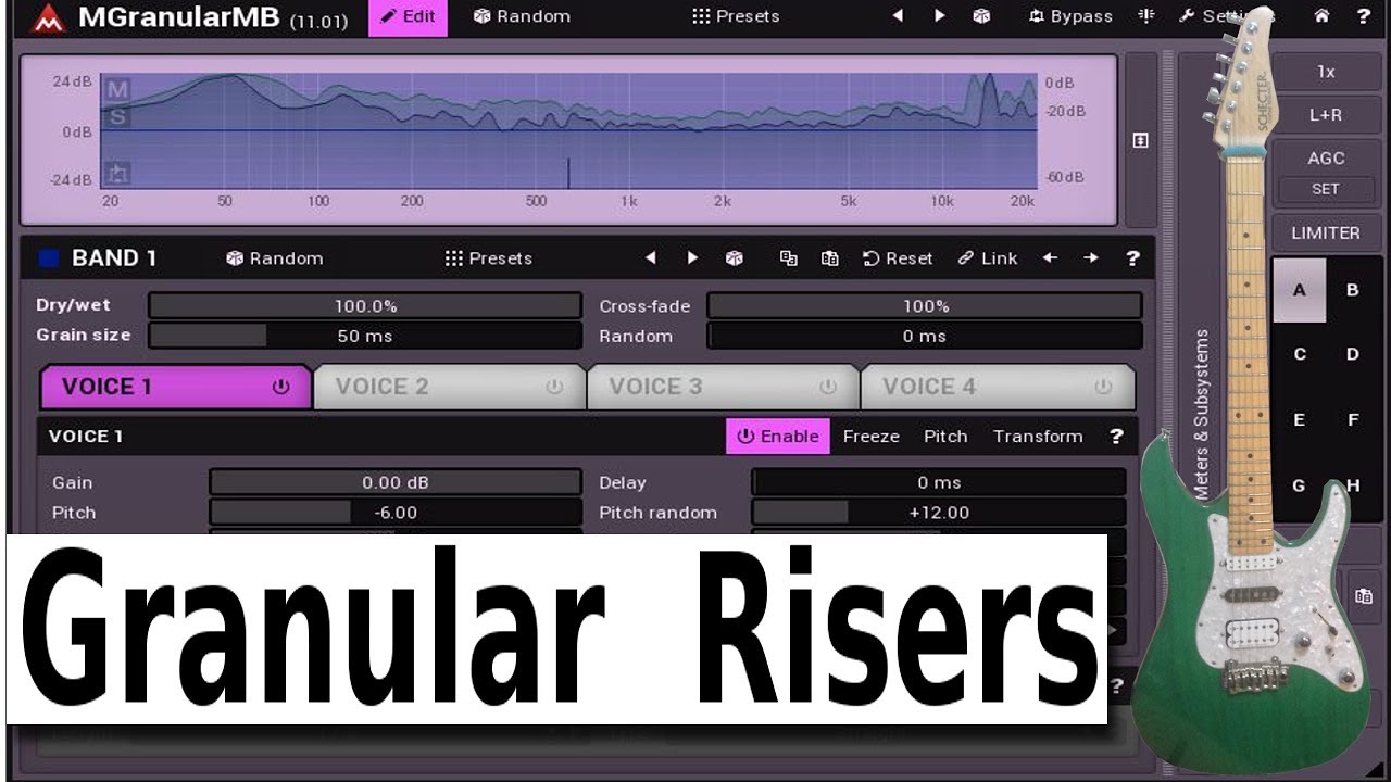 Creating Risers using Granular Synthesis