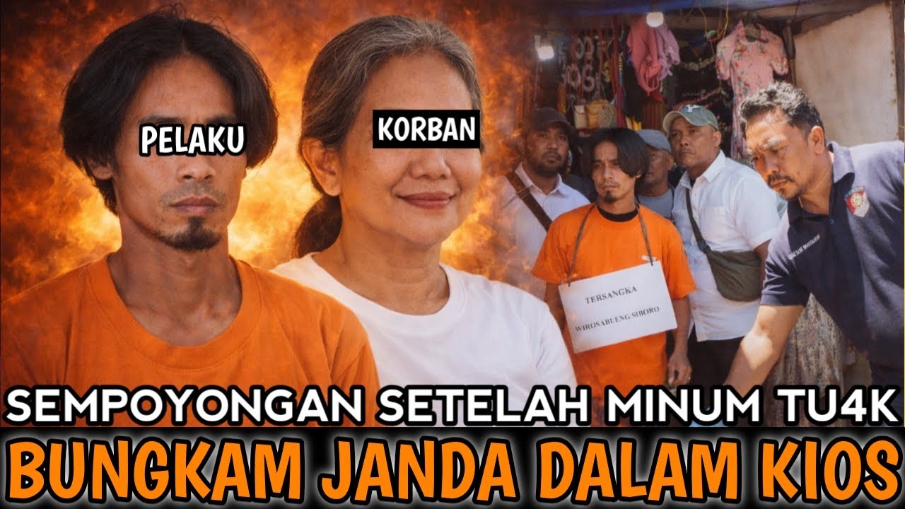 TERBUNGKAMNYA JANDA PENJAGA KIOS BERASTAGI | KISAH NYATA LINA ABRINA
